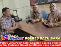 Polsek Lima Puluh Gelar Kegiatan Cooling System untuk Ciptakan Situasi Kamtibmas yang Kondusif