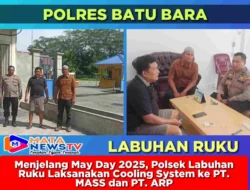 Menjelang May Day 2025, Polsek Labuhan Ruku Laksanakan Cooling System ke PT. MASS dan PT. ARP