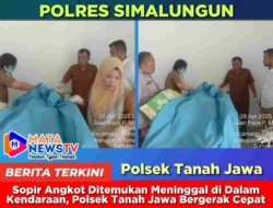 Sopir Angkot Ditemukan Meninggal di Dalam Kendaraan, Polsek Tanah Jawa Bergerak Cepat
