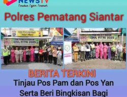 Tinjau Pos Pengamanan Operasi Ketupat Toba 2025, Beri Semangat dan Bingkisan ke Personel
