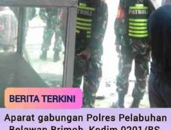 Aparat Gabungan Sikat Habis Pelaku Penyerangan anggota Sat Narkoba Polres Pelabuhan Belawan