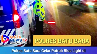Polres Batu Bara Gelar Patroli Blue Light di Jalinsum, Jaga Kamseltibcarlantas dan Ciptakan Rasa Aman Masyarakat