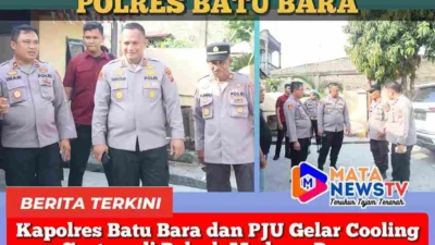 Kapolres Batu Bara dan PJU Gelar Cooling System di Polsek Medang Deras, Tegaskan Komitmen Jaga Kamtibmas