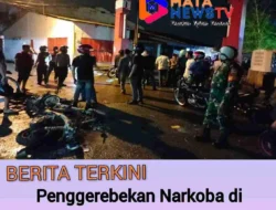 Penggerebekan Narkoba di Belawan Berujung Penyerangan, 2 (dua) Motor Polisi Dibakar
