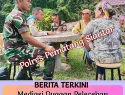 Mediasi Dugaan Pelecehan Seksual di Siantar Marihat Berakhir Damai