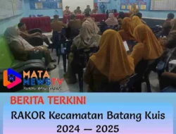 RAKOR Kecamatan Batang Kuis 2024–2025 :  Perkuat Sinergi Lintas Sektor Demi Wujudkan Visi Bupati Deli Serdang