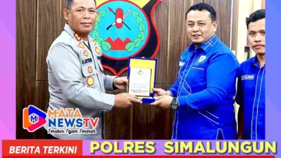 Perkuat Sinergi, Kapolres Simalungun Terima Audiensi Pengurus KNPI Kabupaten Simalungun