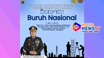 Kapolres Labusel Ucapkan Selamat Hari Buruh Internasional: Buruh Bersatu, Indonesia Maju