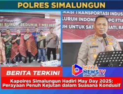 Kapolres Simalungun Hadiri May Day 2025: Perayaan Penuh Kejutan dalam Suasana Kondusif