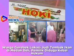 Warga Gerebek Lokasi Judi Tembak Ikan di Medan Deli, Pemilik Diduga Kebal Hukum