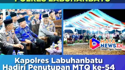 Kapolres Labuhanbatu Hadiri Penutupan MTQ ke-54 dan FSQ ke-39 di Panai Hilir