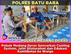 Polsek Medang Deras Gencarkan Cooling System, Jalin Silaturahmi dan Edukasi Kamtibmas ke Warga