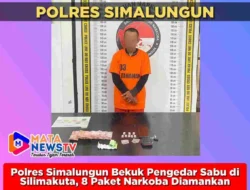 Polres Simalungun Bekuk Pengedar Sabu di Silimakuta, 8 Paket Narkoba Diamankan