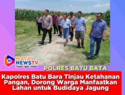 Kapolres Batu Bara Tinjau Ketahanan Pangan, Dorong Warga Manfaatkan Lahan untuk Budidaya Jagung
