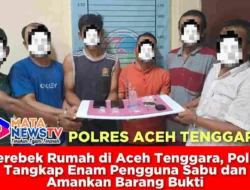 Gerebek Rumah di Aceh Tenggara, Polisi Tangkap Enam Pengguna Sabu dan Amankan Barang Bukti