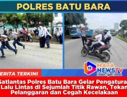 Satlantas Polres Batu Bara Gelar Pengaturan Lalu Lintas di Sejumlah Titik Rawan, Tekan Pelanggaran dan Cegah Kecelakaan