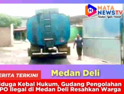 Diduga Kebal Hukum, Gudang Pengolahan CPO Ilegal di Medan Deli Resahkan Warga