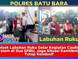 Polsek Labuhan Ruku Gelar Kegiatan Cooling System di Dua SPBU, Jaga Situasi Kamtibmas Tetap Kondusif