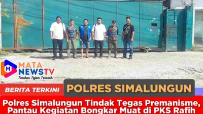 Polres Simalungun Tindak Tegas Premanisme, Pantau Kegiatan Bongkar Muat di PKS Rafih Tehnik