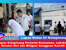 Lapas Kotapinang Perketat Keamanan, Lakukan Deteksi Dini dan Mitigasi Gangguan Kamtib