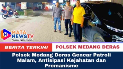 Polsek Medang Deras Gencar Patroli Malam, Antisipasi Kejahatan dan Premanisme