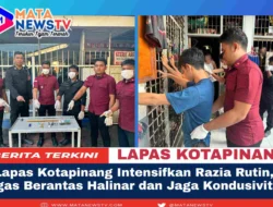 Lapas Kotapinang Intensifkan Razia Rutin, Tegas Berantas Halinar dan Jaga Kondusivitas