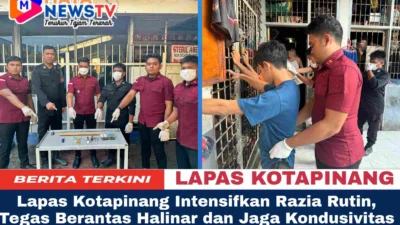 Lapas Kotapinang Intensifkan Razia Rutin, Tegas Berantas Halinar dan Jaga Kondusivitas