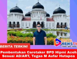 Pembentukan Caretaker BPD Hipmi Aceh Sesuai AD/ART, Tegas M Aufar Hutapea