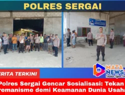 Polres Sergai Gencar Sosialisasi: Tekan Premanisme demi Keamanan Dunia Usaha