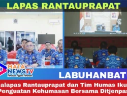 Kalapas Rantauprapat dan Tim Humas Ikuti Penguatan Kehumasan Bersama Ditjenpas
