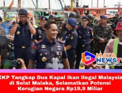KKP Tangkap Dua Kapal Ikan Ilegal Malaysia di Selat Malaka, Selamatkan Potensi Kerugian Negara Rp19,9 Miliar