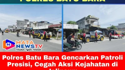 Polres Batu Bara Gencarkan Patroli Presisi, Cegah Aksi Kejahatan di Jalinsum