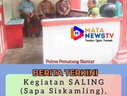 Polsek Siantar Selatan Gelar Kegiatan SALING, Wujudkan Kamtibmas Aman di Kelurahan Simalungun