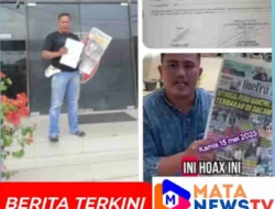 Konten Kreator Sebut Berita Hoaks, Wartawan Metro24 Tempuh Jalur Hukum