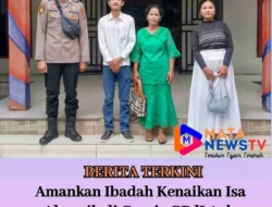 Polres Labuhanbatu Amankan Ibadah Kenaikan Isa Almasih di Gereja GPdI Aek Pamingke