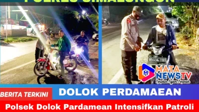 Polsek Dolok Pardamean Intensifkan Patroli Malam, Cegah Premanisme dan Geng Motor