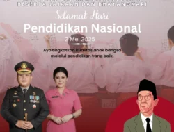 Kapolres Labusel Ajak Tingkatkan Kualitas Anak Bangsa di Momentum Hardiknas 2025