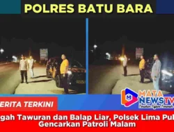 Cegah Tawuran dan Balap Liar, Polsek Lima Puluh Gencarkan Patroli Malam