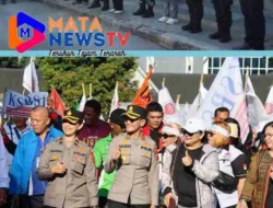 Kapolres Pematangsiantar Hadiri Pelepasan Pawai Hari Buruh Internasional
