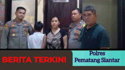 Polsek Siantar Timur Dampingi Penjemputan Anak oleh Ibunya
