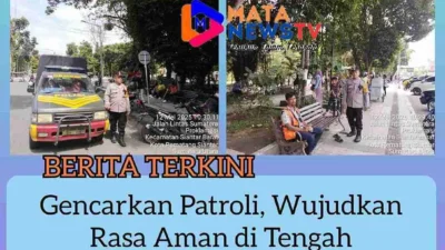 Bhabinkamtibmas Polsek Siantar Barat Gencar Lakukan Patroli, Wujudkan Rasa Aman di Tengah Masyarakat