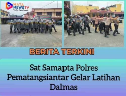 Sat Samapta Polres Pematangsiantar Gelar Latihan Dalmas