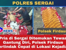 Pria di Sergai Ditemukan Tewas Gantung Diri, Polsek Firdaus Bertindak Cepat di Lokasi Kejadian