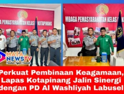 Perkuat Pembinaan Keagamaan, Lapas Kotapinang Jalin Sinergi dengan PD Al Washliyah Labusel