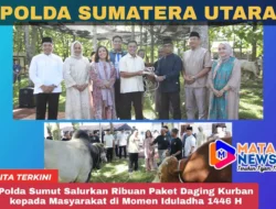 Polda Sumut Salurkan Ribuan Paket Daging Kurban kepada Masyarakat di Momen Iduladha 1446 H
