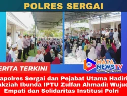 Kapolres Sergai dan Pejabat Utama Hadiri Takziah Ibunda IPTU Zulfan Ahmadi: Wujud Empati dan Solidaritas Institusi Polri