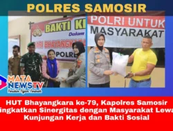 Kapolres Samosir Laksanakan Kunjungan Kerja di Polsek Palipi dan Onanrunggu, Gelar Bakti Kesehatan serta Salurkan Sembako dalam Peringatan Hari Bhayangkara ke-79