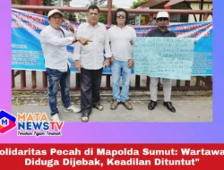 “Solidaritas Pecah di Mapolda Sumut: Wartawan Diduga Dijebak, Keadilan Dituntut”