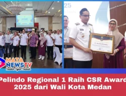 Pelindo Regional 1 Raih CSR Award 2025 dari Wali Kota Medan