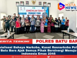 Sosialisasi Bahaya Narkoba, Kasat Resnarkoba Polres Batu Bara Ajak Semua Pihak Bersinergi Menuju Indonesia Emas 2045